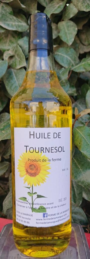 Huile De Tournesol Ferme Bel Air